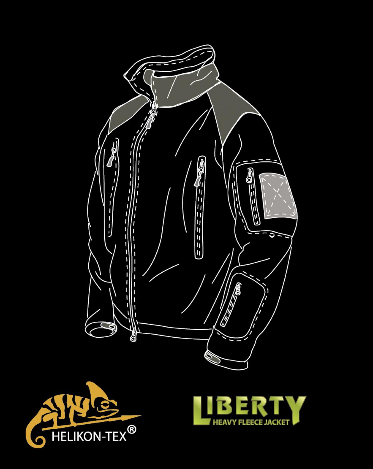Liberty Heavy Fleece Jacket Helikon-Tex