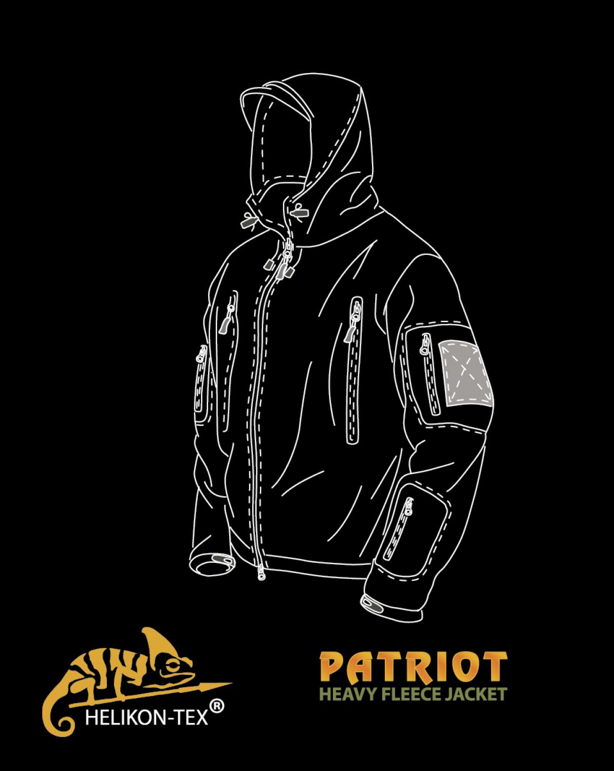 Patriot Double Fleece Jacket Helikon-Tex