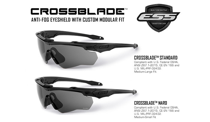 Ochelari protectie ESS Crossblade One – smoke grey