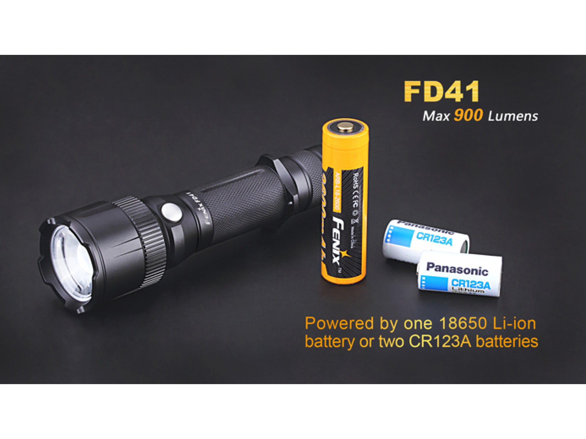 Fenix FD41 flashlight
